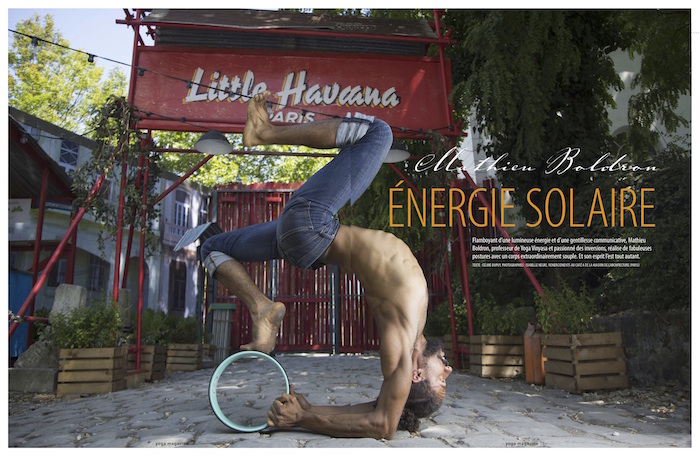 YOGA MAGAZINE Mathieu Bodron- Energie solaire